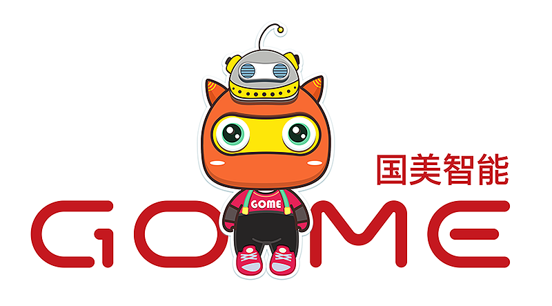 国美未来猫卡通形象设计