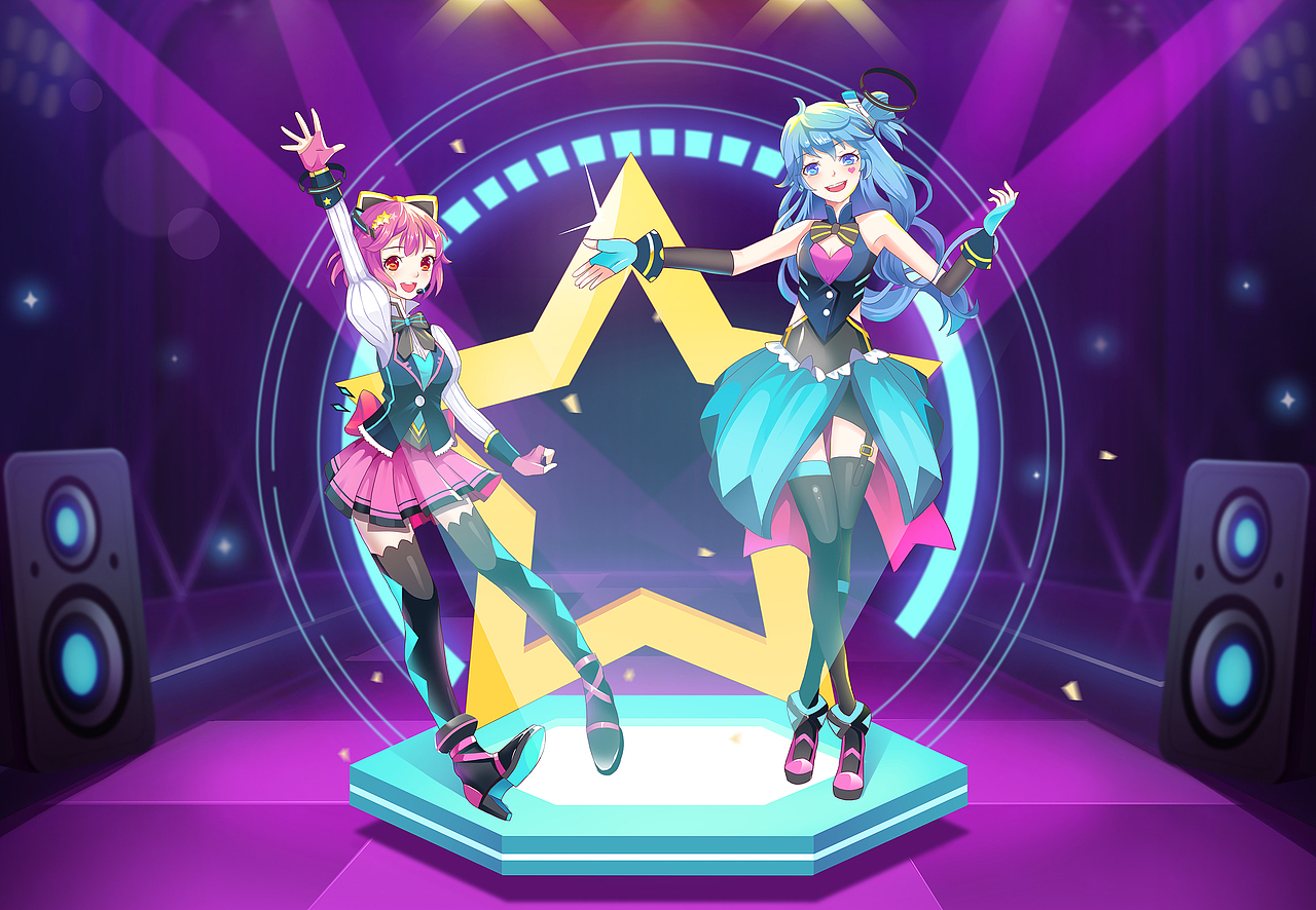 凌魂少女电音爱豆