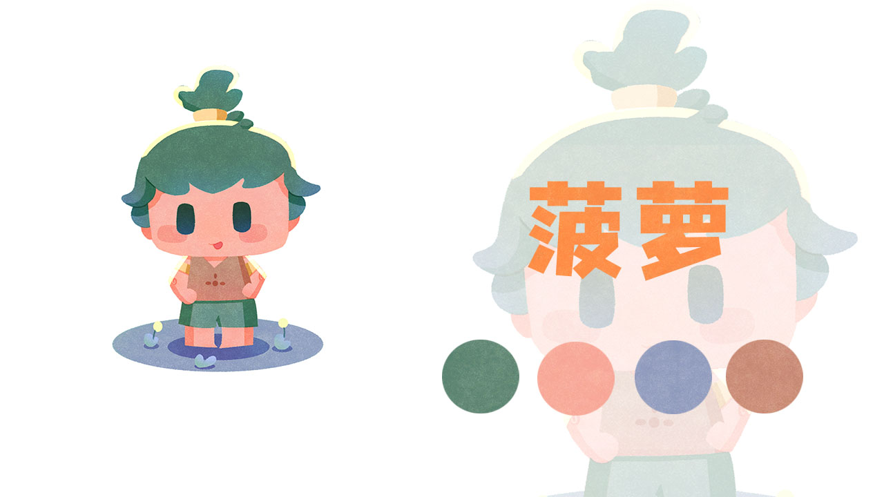 植物王国角色创作