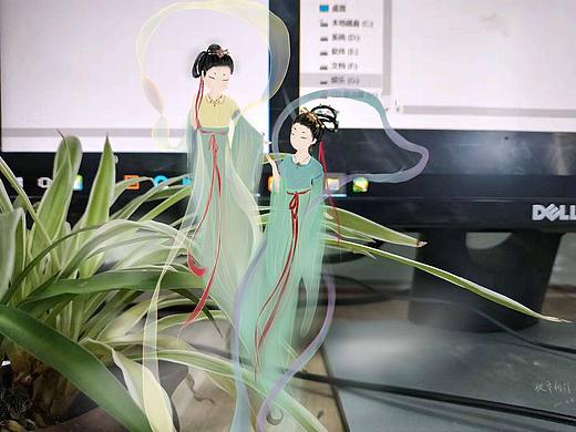 不孤单 兰花小仙（个人主页-ZMzE0Njk3MzI=） - 创作习作 - 站酷设计师陈故辞原创素材 - 站酷ZCOOL