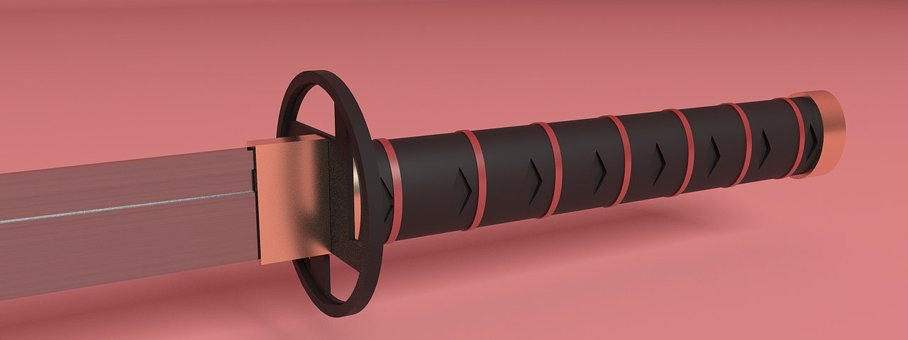 原创设计《武士刀》