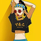 高冷雀斑女的头像