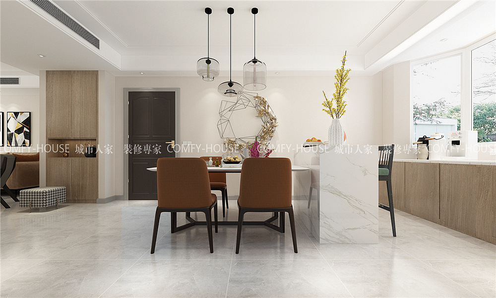 长清常春藤现代风格装修效果图-城市人家（图ZMTkyMjIyMTQ4） - 家装设计 - 站酷设计师济南城市人家原创素材 - 站酷ZCOOL