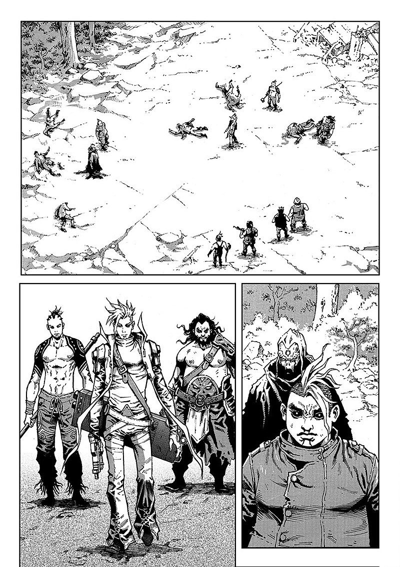 末世漫画《大震动》第9章（图ZNDAwNDMzMjg=） - 中/长篇漫画 - 站酷设计师刘一手01原创素材 - 站酷ZCOOL