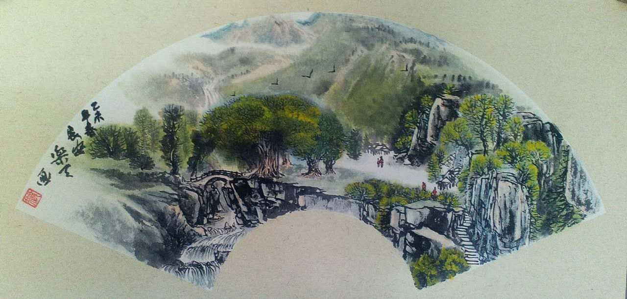 中国山水画（图ZMTA1NzkyNzI4） - 绘画 - 站酷设计师大饼爱吃面原创素材 - 站酷ZCOOL