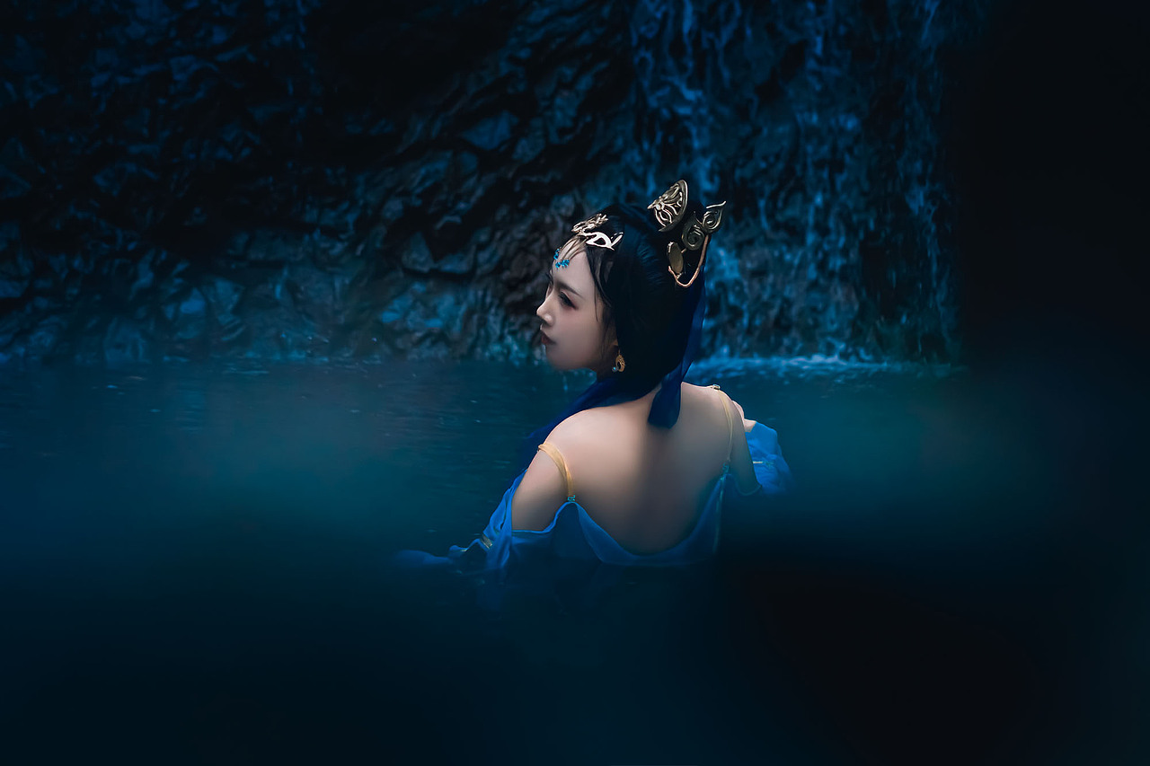 【cos正片】沧海间·霜影