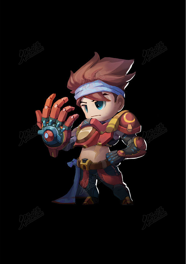 高科技女拳击手|其他|其他|名动漫cg数娱 - 原创作品 - 站酷 (zcool)