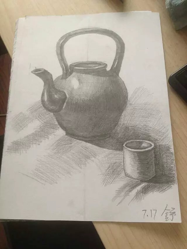 素描（图ZNjUxMDE5NzY=） - 创作习作 - 站酷设计师舒dada原创素材 - 站酷ZCOOL