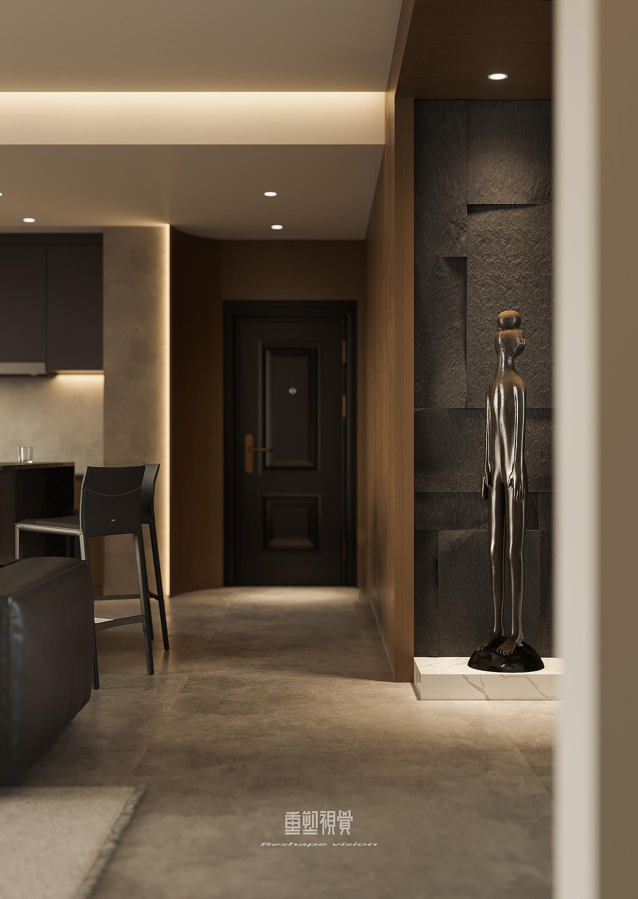 小平层也可以做出奢华感