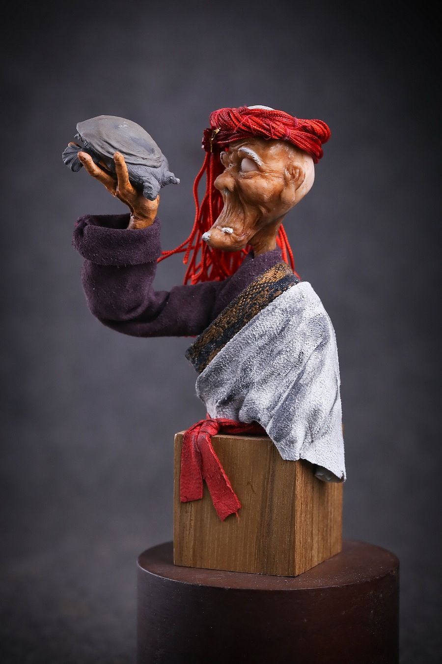 末那课外作业丨《西藏老头》自由创作展示（图ZNDAzNDU1NDA=） - 手办/模玩 - 站酷设计师末那工作室原创素材 - 站酷ZCOOL