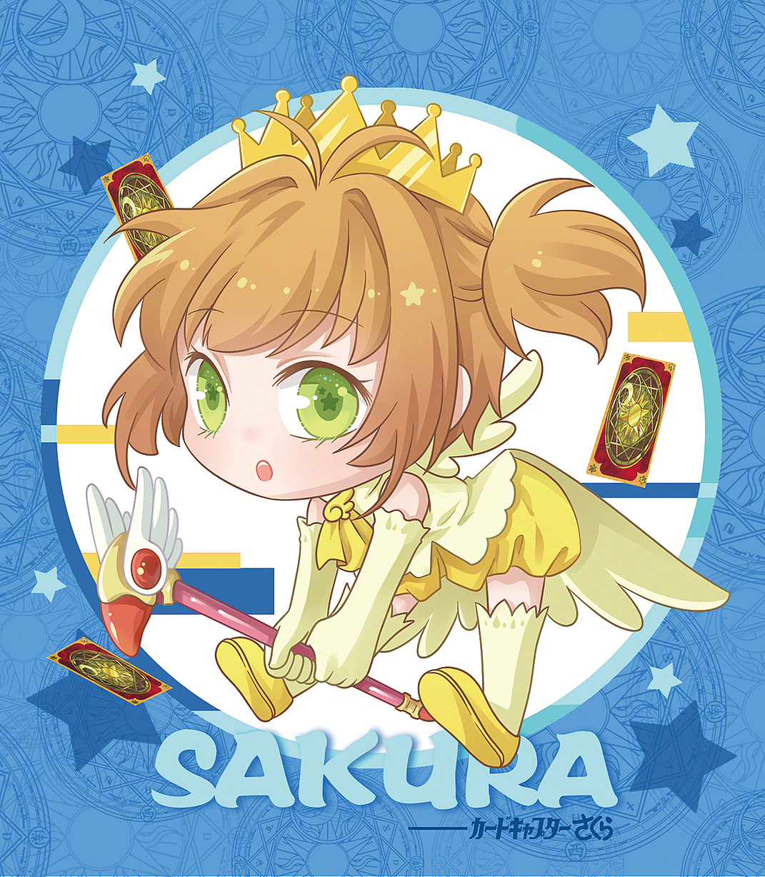 【许小瞳同人】魔卡少女樱套图~（图ZNTIzNDU4OTY=） - 商业插画 - 站酷设计师许小小小瞳原创素材 - 站酷ZCOOL