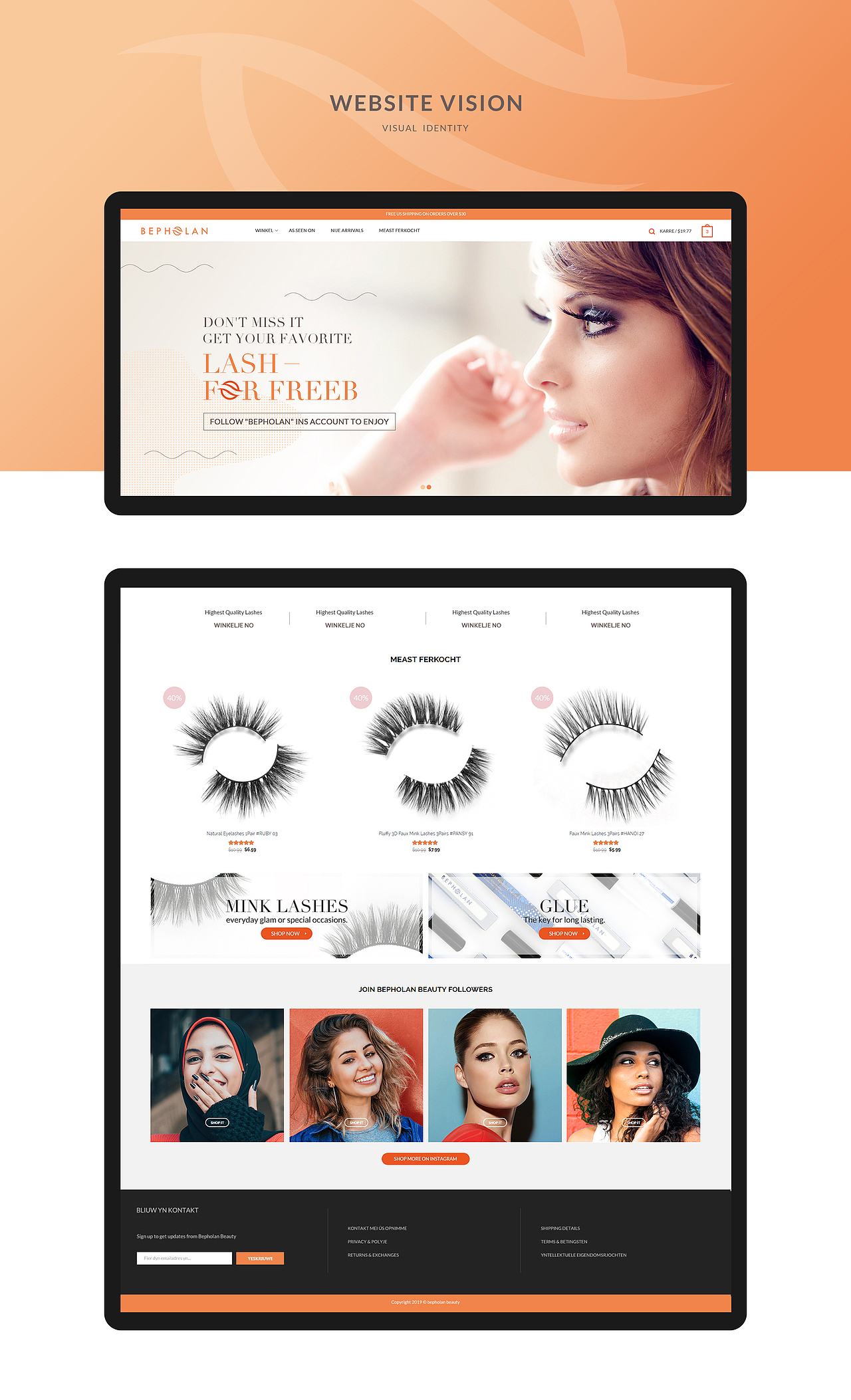 XIZI/BEPHOLAN品牌设计