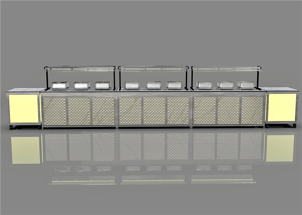 餐厅折叠布菲台设备清单 折叠布菲台明档设备清单