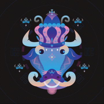 《山海经异兽·戊辰》（图ZMjgzOTIxNjg0） - 创作习作 - 站酷设计师一米九插画原创素材 - 站酷ZCOOL