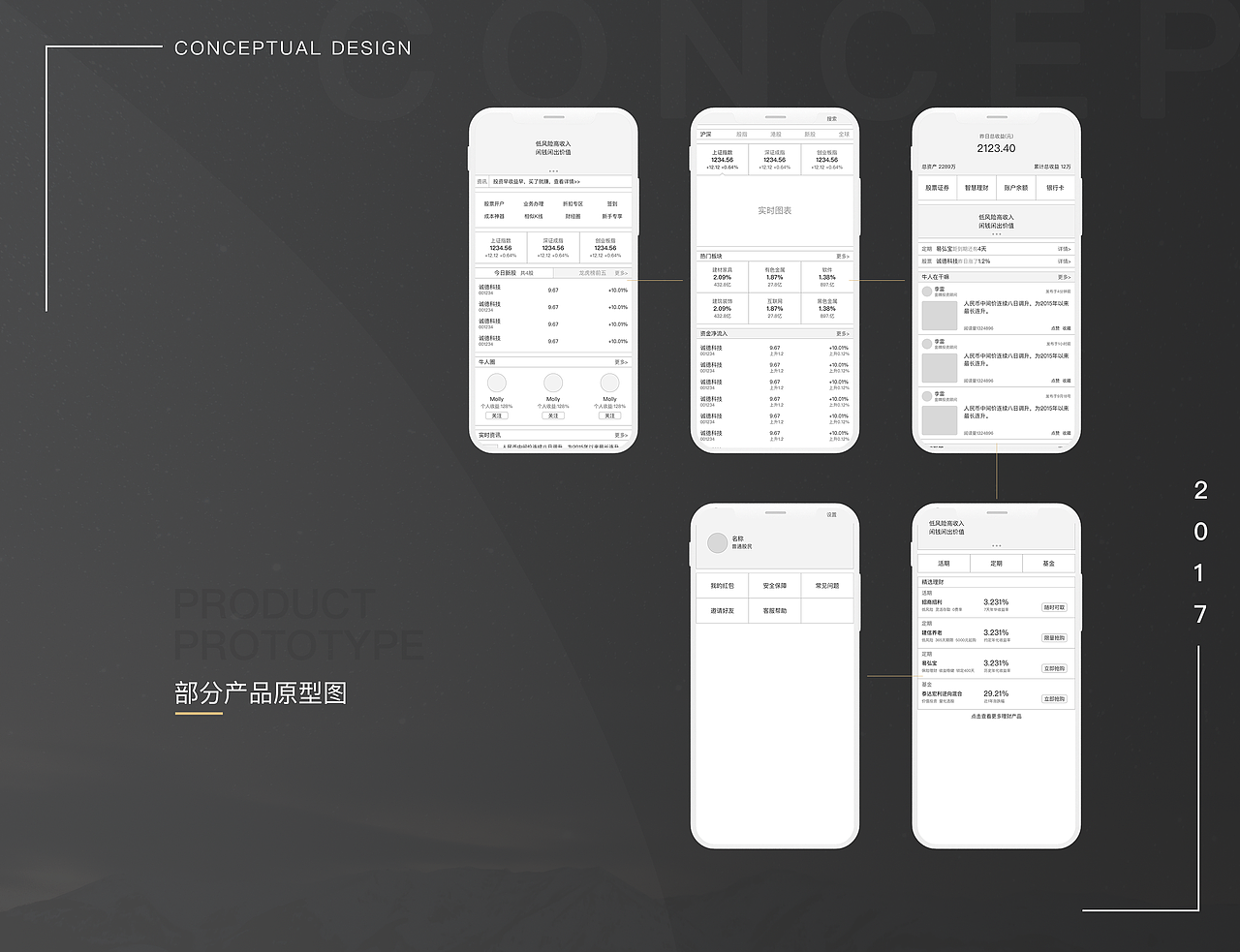 智管金融概念APP（图ZOTYxMjgzMTY=） - APP界面 - 站酷设计师脑门菇凉原创素材 - 站酷ZCOOL