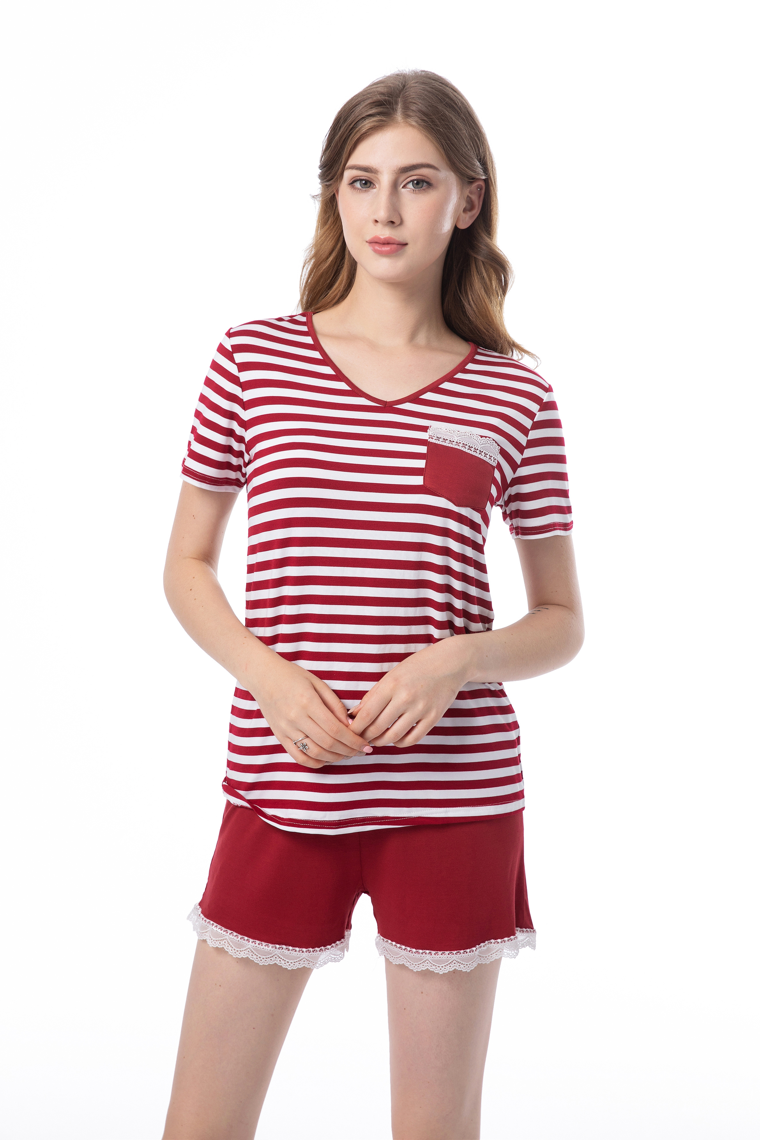 淘宝服装摄影女装外摸模特棚拍拼拍居家服睡衣产品拍摄