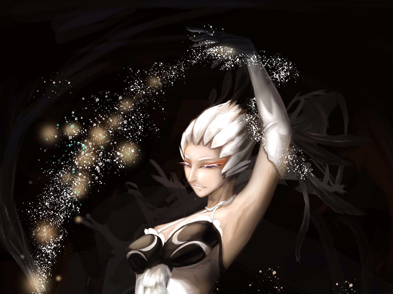 【零极手绘】蛇鹫拟人_零小极的猫-站酷zcool