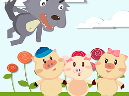 三只猪猪动画