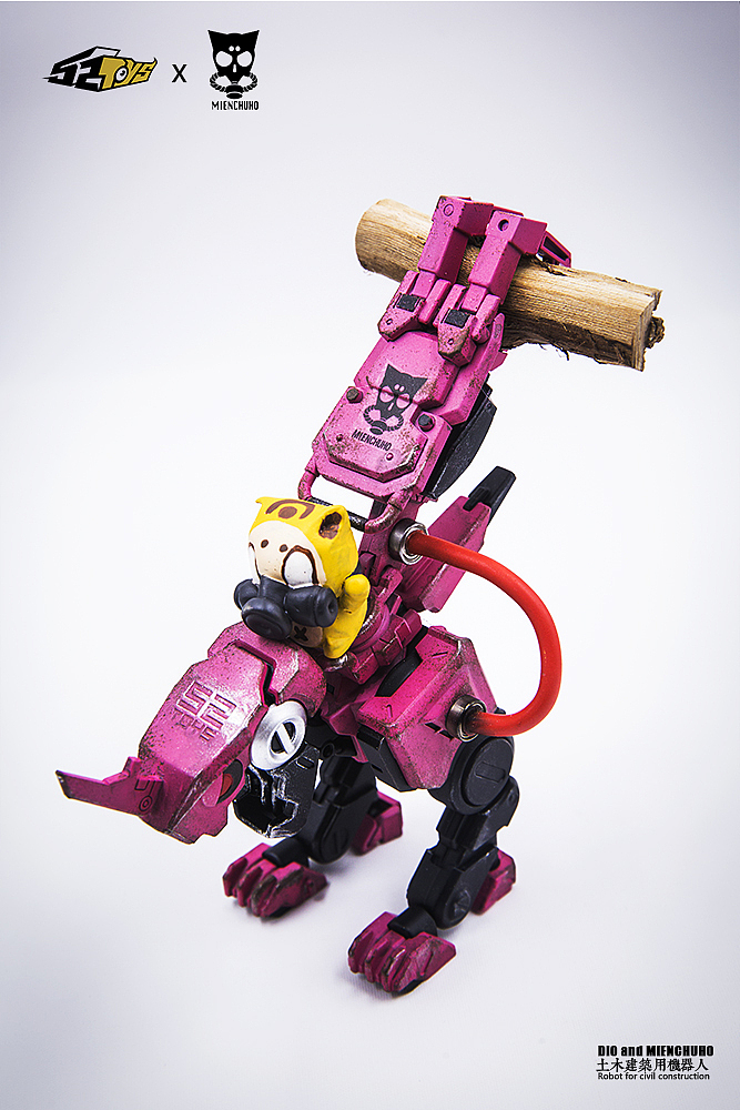 [瓦斯蛇制造]52TOYS X MIENCHUHO-DIO土木建筑用机器人改造（图ZNjE4NTkyMTI=） - 玩具 - 站酷设计师瓦斯蛇原创素材 - 站酷ZCOOL