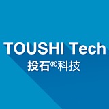 投石艺术装置的头像