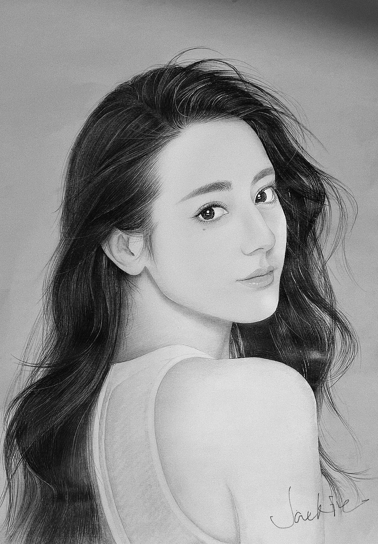 迪丽热巴素描小练习南京/ui设计师/2年前/64浏览汤忠杰