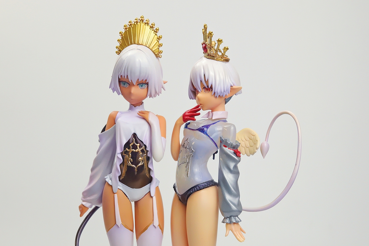 怪物少女-双子 涂装成品展示（图ZMjcwNDA5NTQw） - 手办/模玩 - 站酷设计师v仔哟原创素材 - 站酷ZCOOL