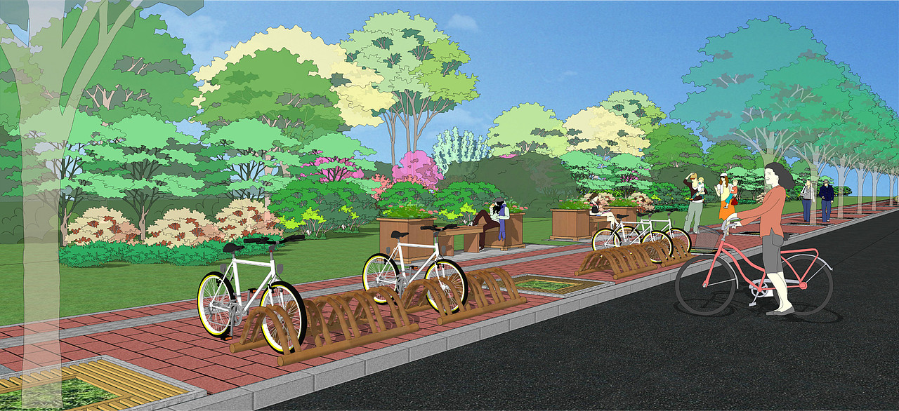 景观绿化（图ZNDY0NzMxNDQ=） - 景观设计 - 站酷设计师糯米米米原创素材 - 站酷ZCOOL