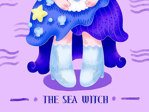 Soilen design. 海魔女 形象插画