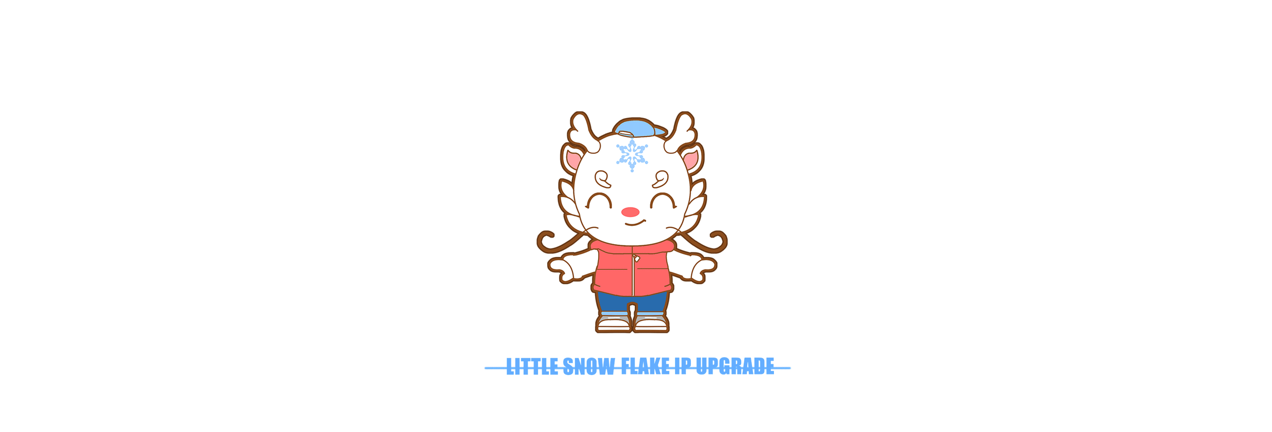 小雪花ip优化（图ZMjQxNDM2Mzky） - IP形象 - 站酷设计师林童原创素材 - 站酷ZCOOL