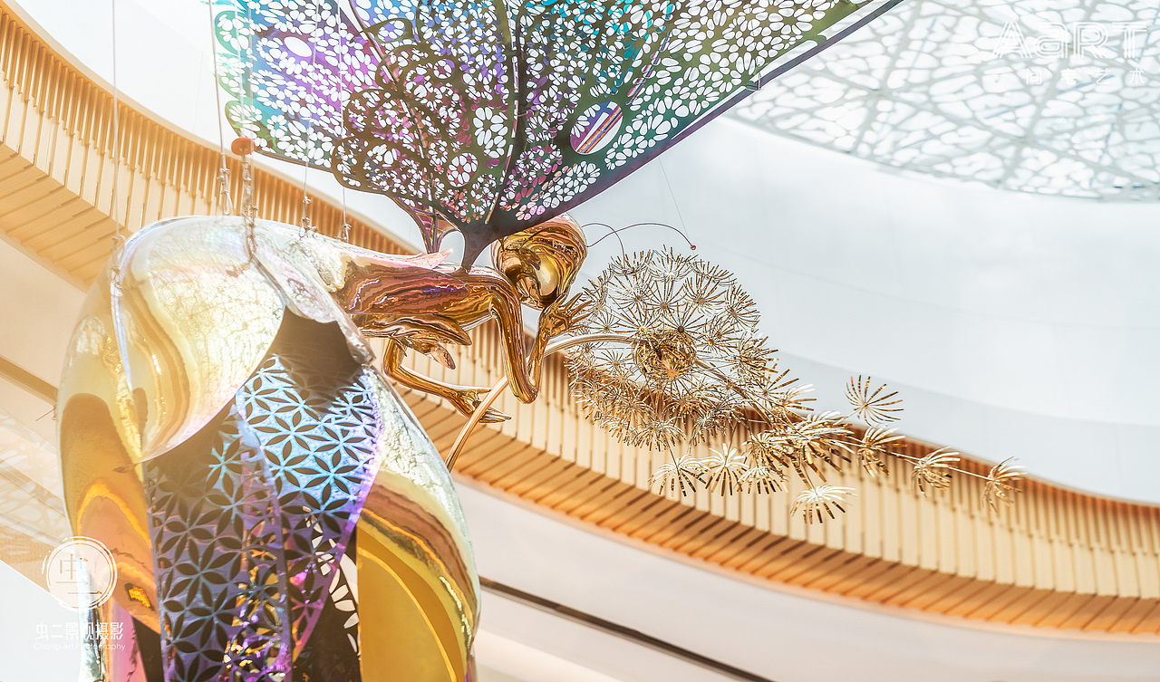 大仟里·沐光仙子|艺术装置