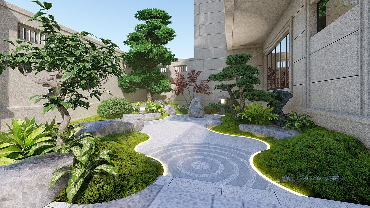 深圳九号公馆花园设计方案及效果图