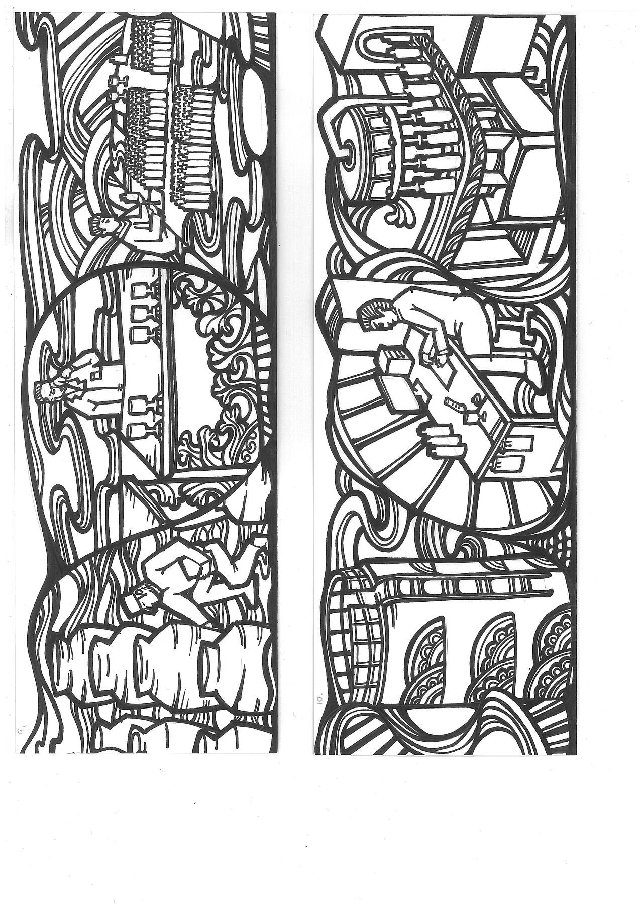 贵州茅台文化历史故事集-手绘版画插画文化历史（图ZMjcwMTE1MDA0） - 艺术插画 - 站酷设计师班尼設計工作室原创素材 - 站酷ZCOOL