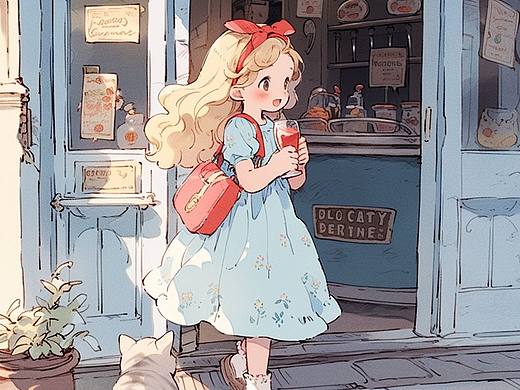 海盐气泡水的夏天