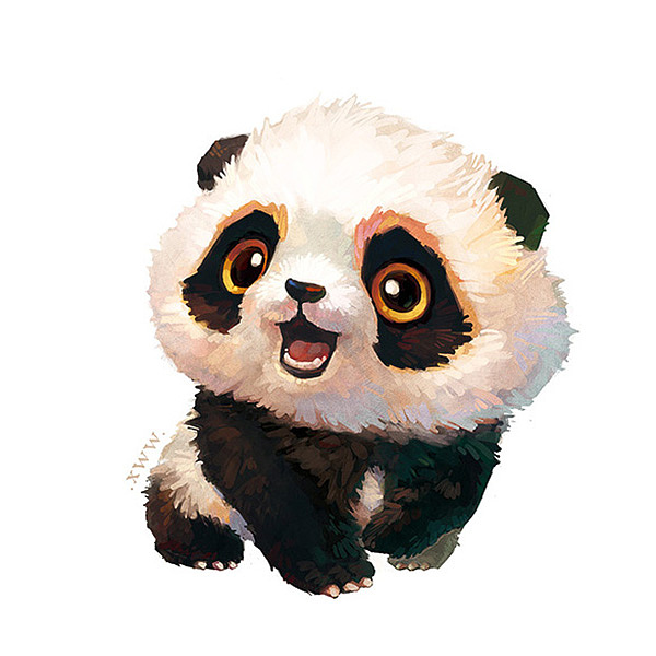 【萌宠by雪娃娃】芝麻汤圆#熊猫#