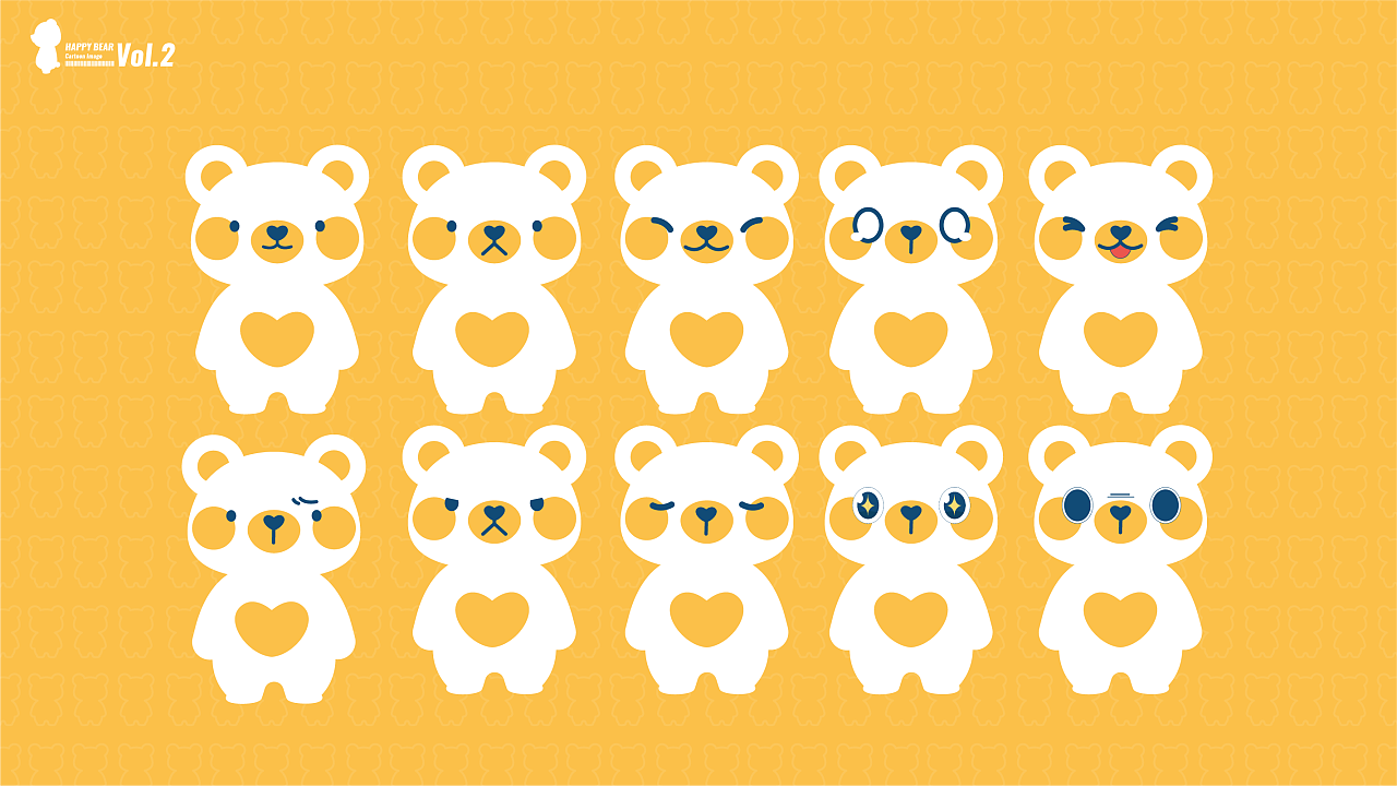 happybear 开心熊ip补完计划|平面|ip形象|abelyeh - 原创作品 - 站酷