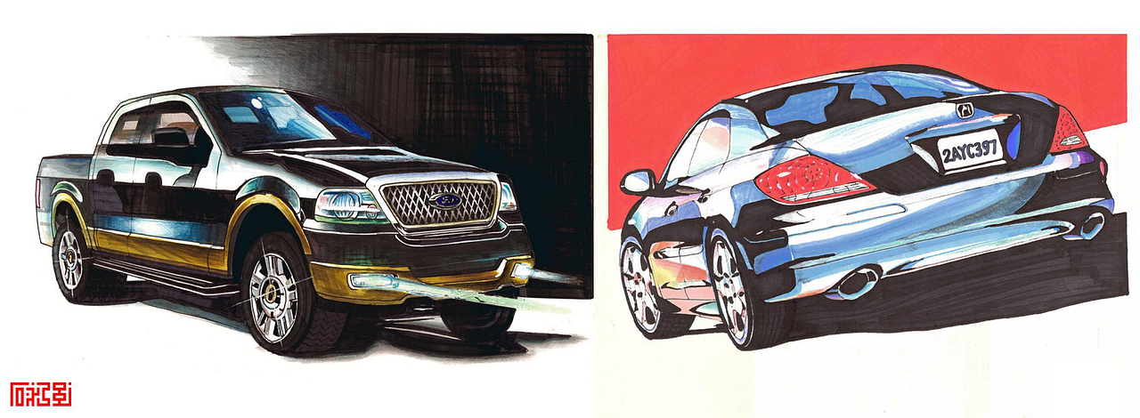 一组手绘练习作品（图ZMjAwMjQ5MjA4） - 绘本 - 站酷设计师少年擎天柱原创素材 - 站酷ZCOOL