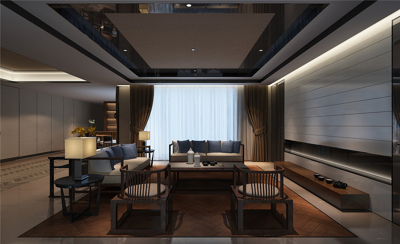 HBD华贝设计:博菲特诺别墅空间设计,室内空间设计