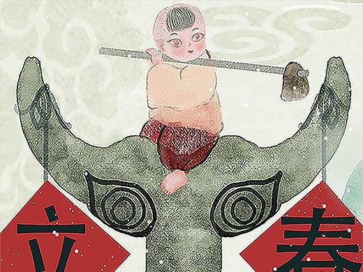 二十四节气系列插画