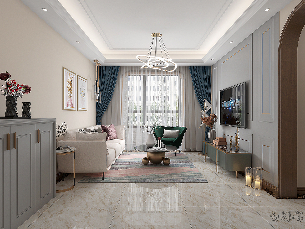 简美轻奢风 奢而不华简而不凡