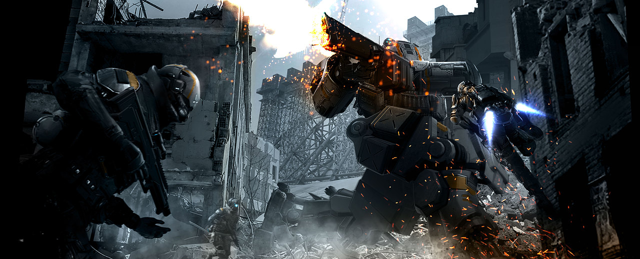 泰坦陨落2同人练习