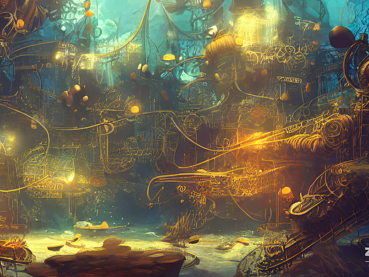 #AI创作实验室#海底世界