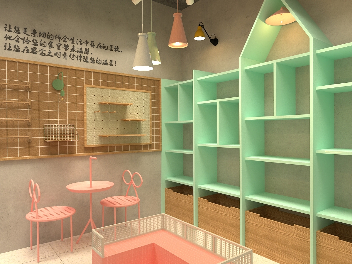 饰品店（图ZMTM5MTQzODg0） - 家装设计 - 站酷设计师境域空间设计原创素材 - 站酷ZCOOL