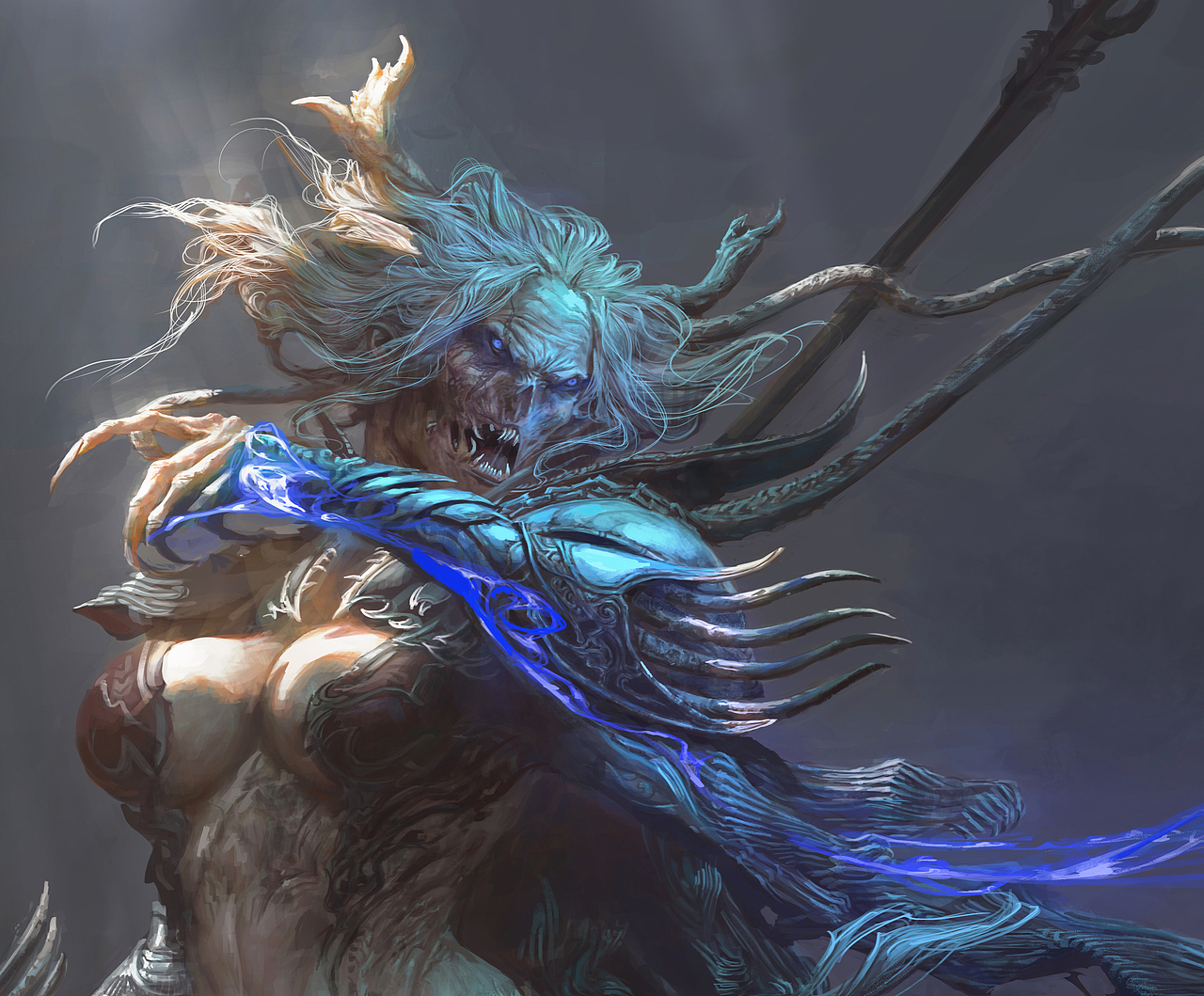 钟风华作品白骨精