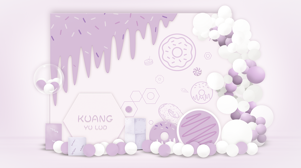 场景(婚礼)手绘图（图ZMTM0ODQ0OTY0） - 商业插画 - 站酷设计师孤独丶King原创素材 - 站酷ZCOOL