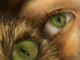 绿眼睛…你想到了谁？