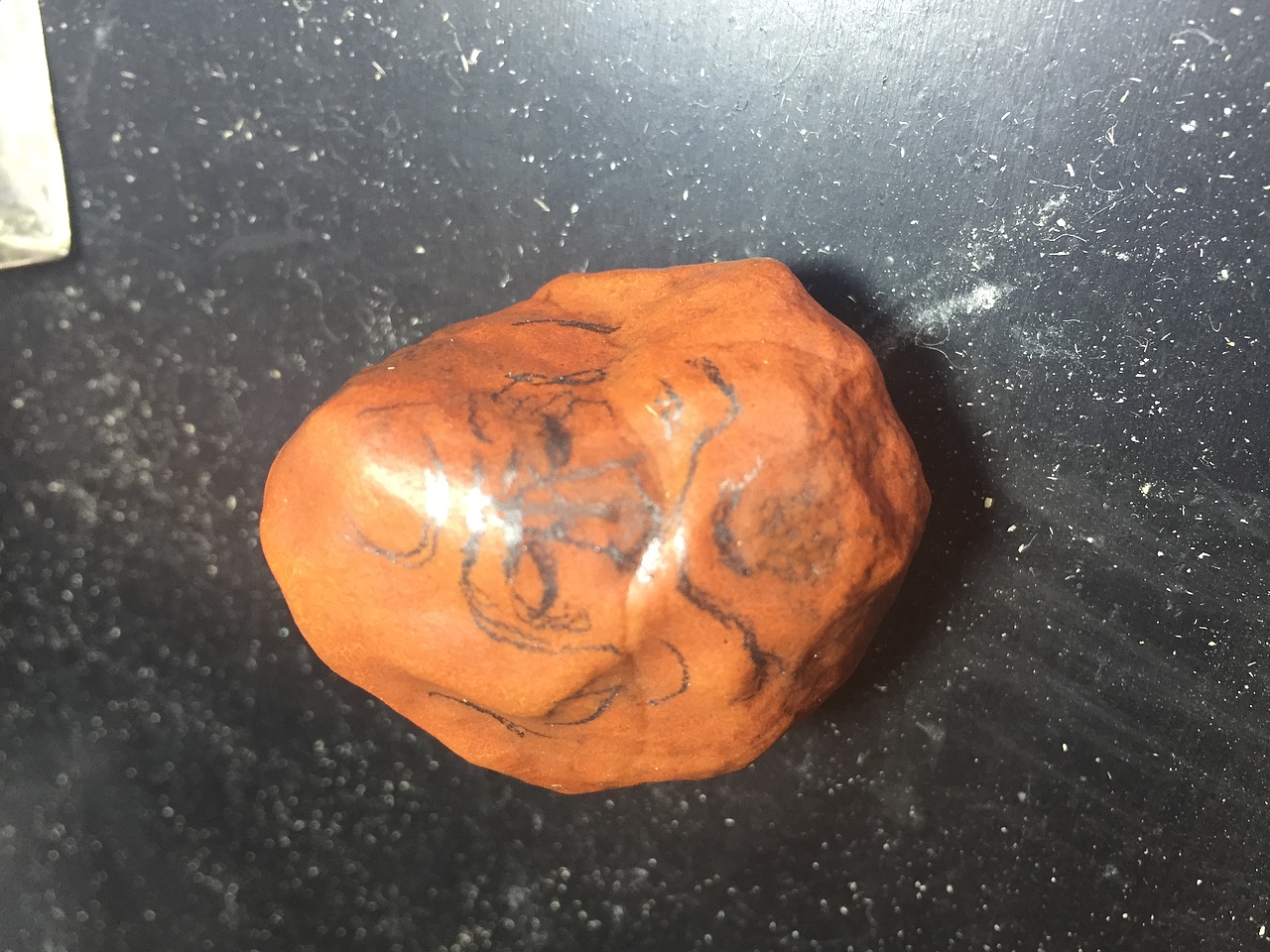 依人核趣出品,达摩雕刻过程!多多交流