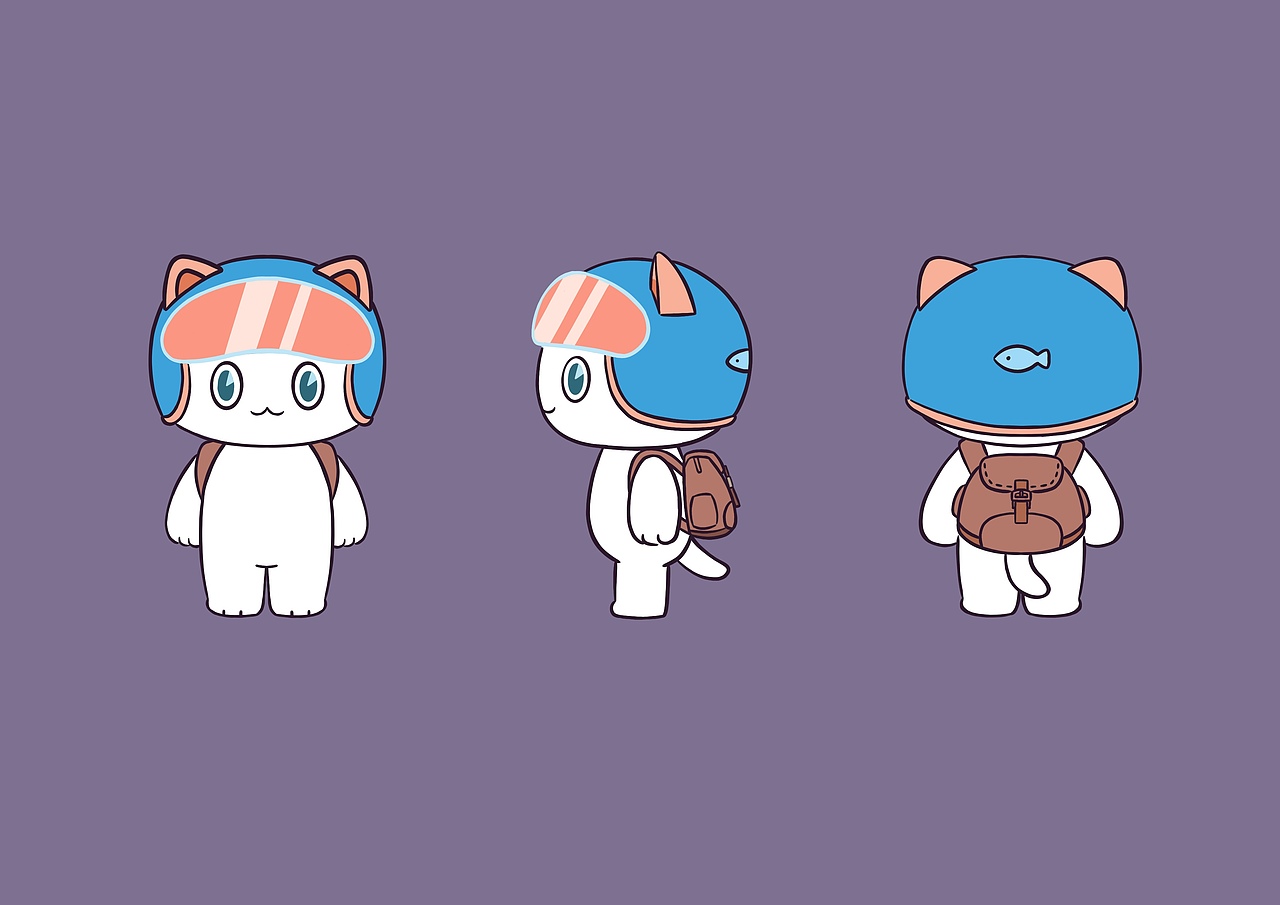 民生银行x站酷 趣玩星球IP设计大赛—宇宙漫游者小Q（图ZMzAwMTY3MDky） - 商业插画 - 站酷设计师momo喵喵喵原创素材 - 站酷ZCOOL