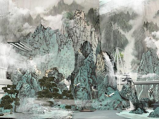 3d山水