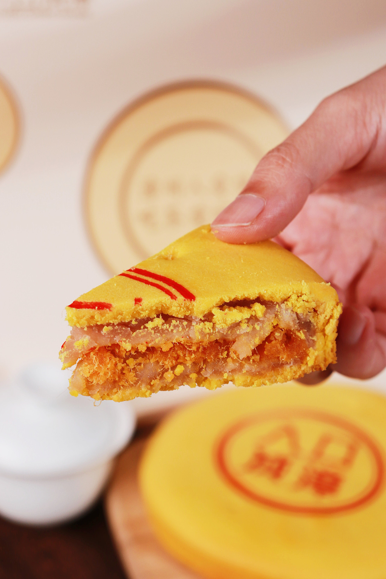 中秋 入口成漳大饼 月饼