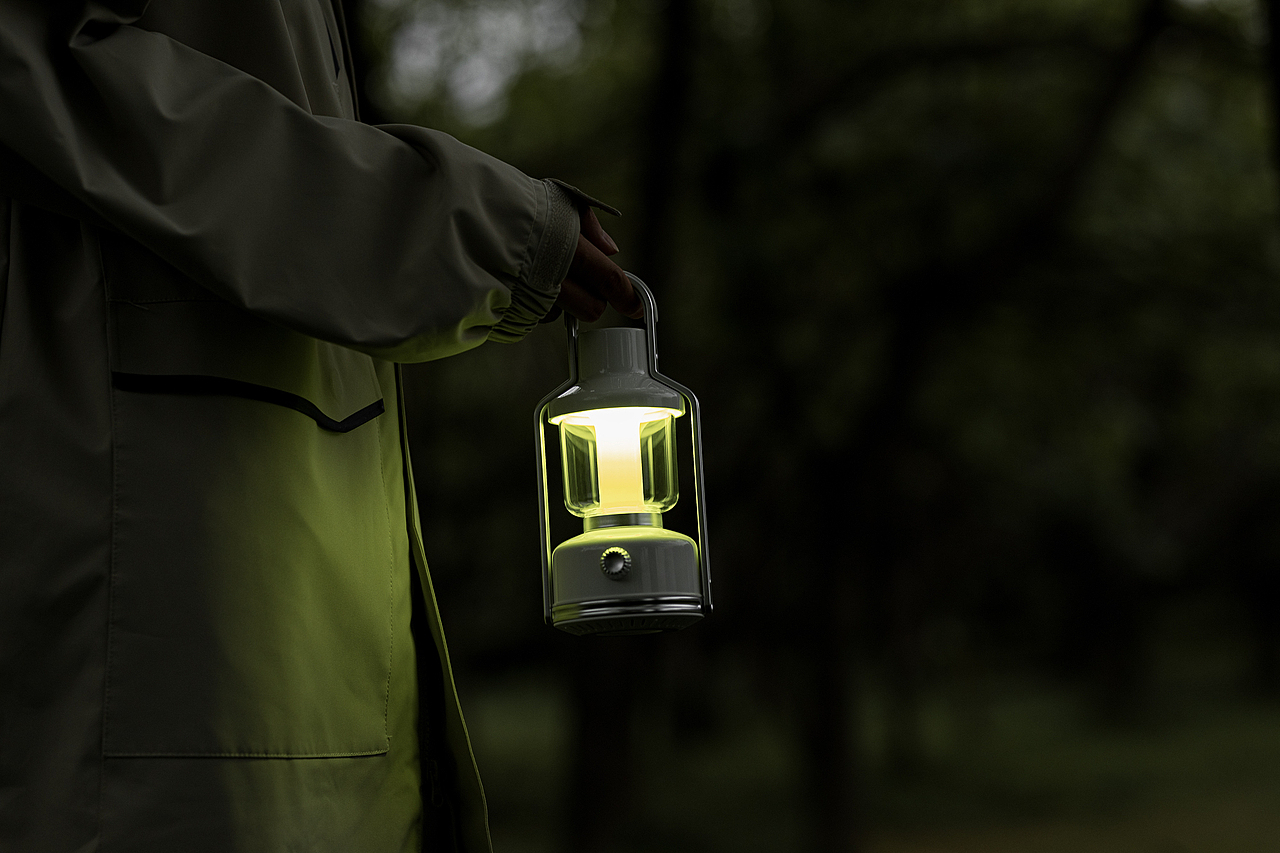 品牌案例丨叁活圆形露营灯